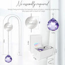Memorial Gifts for Loss of Loved One, Unique Sympathy Idea, Purple Crystal Ball Grief Suncatcher, Rainbow Bereavement Box for Mom Dad Husband Son Daughter by GreenHaven Gardens