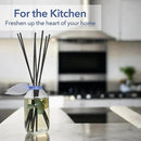 LOVSPA Reed Diffuser Set, English Garden Scented Oil Diffuser with Sticks, Home Fragrance Accessories for Bathroom Shelf Decor, Aroma Diffusers for Home or Office Desk, USA Made by CozyNest Decor