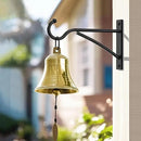 6 Inch 2 Pack Outdoor Plant Hanging Hooks for Wall:Metal Bracket for Hanging Baskets, Bird Feeders, Wind Chimes, Flower Baskets, Yoga Mat, Lanterns, Black by GreenHaven Gardens