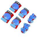 Youth/Kids Knee Pads Elbow Pads Wrist Guards Protective Gear Set for 3-15 Years Child Roller Skates, Skateboard, Cycling, Inline Skating, BMX Bike, Balance Bike, Scooter Riding and Other Outdoor Sports by TinyTreasures Baby Boutique