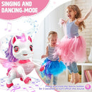 Unicorn Toys for Girls Age 4-6: Robot Pets for Kid Remote Control Robot Toy for Ages 5-7 Robot Toys for Kids 8-12 Birthday Gifts for 3 4 5 6 7 8 Year Old Girl, Pink by TinyTreasures Baby Boutique