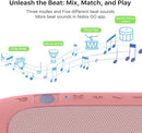 NOBIS Clip N1 Portable Bluetooth Speaker with App, Beat Mode, Up to 24H Playtime, IP68 Waterproof, BT 5.3, HD Sound, Stereo Pairing, Custom EQ, Perfect for Outdoor, Home and Adventure (Pink) by TinyTreasures Baby Boutique