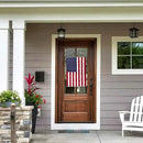 TOPFLAGS Garden Flag Holder with American Flag Garden Flag Banner Hanger for Wall Outside Yard Small 12x18 Inch by CozyNest Decor