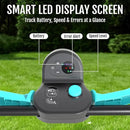 (2025 Model) YARDCARE 36V Brushless Cordless Lawn Mower with 2X4.0Ah Batteries, LED Display Screen, Electric Lawnmower with 5-Position Height Adjustment, 8 Gallon Grass Bag, Charger by GreenHaven Gardens