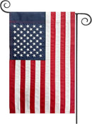 TOPFLAGS American Flag Garden Flag Embroidered Stars 12x18 Inch USA Small Flags for Yard US Flag Decor Outdoor by CozyNest Decor