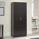 Sauder Storage Cabinet/ Pantry cabinets, 29.61 " x D: 16.02 " x H: 71.50", Cinnamon Cherry finish by CozyNest Decor