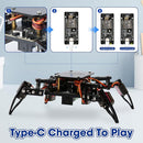 Science Kits Spider Robot Building Kit STEM Crawling Robot Gifts for Kids Boys Ages 8-12 Girls, Scientific Coding Robotic Technic Creative DIY Toys for Birthday by TinyTreasures Baby Boutique