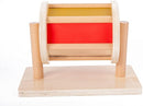 Full Size Spinning Drum Montessori Toys for Infant 6 - 12 Months 1 Year Old Babies Toddlers (Multiple Materials) by TinyTreasures Baby Boutique