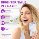 Teeth Whitening Strips,7-Day whitening Strips,Peroxide Free,Sensitive Teeth Whitener,Enamel Safe for Whiter Teeth,Deep Stains Removal,nstant Teeth Whitening Without The Harm (28pcs) by CozyNest Decor