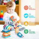 Busy Board for 1 Year Old, Travel Toys for Toddler 1-3, Montessori Busy Board Busy Cube, Toys Gifts for 1 Year Old Boy Girl by TinyTreasures Baby Boutique