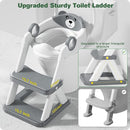 Potty Training Seat, Upgrade Toddler Toilet Seat for Kids Boys Girls, 2 in 1 Potty Training Toilet, Splash Guard Anti-Slip Pad Step Stool by TinyTreasures Baby Boutique