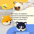 TAKADODO Crochet Kit for Beginners - Learn to Crochet Kits for Adults Beginner with Step-by-Step Video Tutorials - Crochet Kits for Adults and Kids (Dogs) by TinyTreasures Baby Boutique