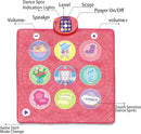 Dance Mat Toy for 3-12 Year Old Girls, Dancing Music Game Birthday for Kids, PlaymatScreen-Free Pink Dance Pad, Premium Speaker with Built-in Adjustable Volume Music, Perfect Christmas Birthday Gift by TinyTreasures Baby Boutique