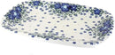 Blue Rose Polish Pottery Melanie Medium Rectangular Serving Platter by CozyNest Decor