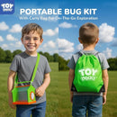 TOY Life Bug Catcher for Kids, Bug Catching Kit Kids Explorer Kit with Bug Net, Catching Tool, Tweezers, Magnifying Glass, Binoculars, Insect Catcher, Educational Outdoor Toys Kid Adventure Set by TinyTreasures Baby Boutique