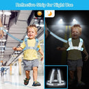 Accmor 3 in 1 Toddler Harness Leash, Reflective kids Harnesses with Anti Lost Wrist Link, Child Leashes with Lock for Boys Girls, Baby Walking Wristband Rope Protection Tether for Outdoor by TinyTreasures Baby Boutique
