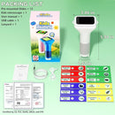 Microscope for Kids with 12 Slides, 100X-1000X 1080P Digital Handheld Kids Microscope, Mini Portable Pocket Miniscope Science Toys Gifts for 3+ 4 5 6 7 8 9 10 11 12 Year Old Boys Girls, White by TinyTreasures Baby Boutique
