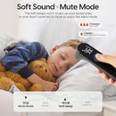 No-Touch Forehead Thermometer for Adults and Kids, Fast Accurate Baby Thermometer with Fever Alarm & Mute Mode - Take Quick Temperature Easily by TinyTreasures Baby Boutique