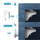 Magnetic Safety Lock Kit 2-Pack Replacement Key, 3M Adhesive Easy Installation, Baby Proofing Magnetic Locks for Cabinets and Drawers by TinyTreasures Baby Boutique
