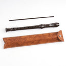 Recorder Instrument for Beginner Kids Adults,8-Hole Soprano Descant Recorder Music Flute with with Cleaning Rod & Leather Case For School Student Home Entertainment(2-Carved Light Brown) by TinyTreasures Baby Boutique