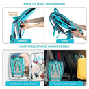 Baby Hiking Backpack Carrier with Rain Cover Sun Shade - Safe Backrest & Ergonomic Seat for Toddlers - Holds Up to 40 Pound - 6 Months to 3 Years by TinyTreasures Baby Boutique
