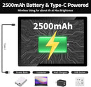 Rechargeable A4 Light Box for tracing,Magnetic Light pad Built-in 2500mAH Battery,5 Levels of Brightness Light Table,Portable Light Board for Diamond Painting Drawing,Sketching,Animation,X-ray by TinyTreasures Baby Boutique