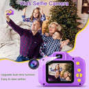 GKTZ Toys for Girls Age 3-8, Kids Camera Digital Video Toddler Camera Children Camcorder Birthday Gifts for 3 4 5 6 7 8 Year Old Girls with 32GB SD Card by TinyTreasures Baby Boutique