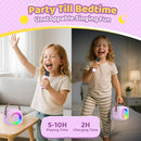 Karaoke Machine for Kids, Toys for 3-12 Years Old Girls Gifts, Kids Karaoke Microphone Machine Toy, Best Fun Christmas Birthday Gifts for 5 6 7 8 9 10 11 Years Teens Girl Boys Purple 2 Mic by TinyTreasures Baby Boutique