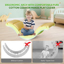 Pikler Triangle Set with Cushion 9 in 1, Climbing Toys for Toddlers Inside, Foldable Wooden Climbing Toys Indoor Jungle Gym Montessori Climbing Set for Toddler 1-3 in Home and Daycare by TinyTreasures Baby Boutique