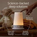 Hatch Rest Baby Sound Machine, Night Light | 2nd Gen | Registry Essential, Sleep Trainer, Routine Builder, Time-to-Rise Alarm Clock, White Noise Soother, Nursery Stories, Toddler Kids Bedroom (Wi-Fi) by TinyTreasures Baby Boutique