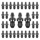 50PCS Drip Line Plugs Drip Irrigation 1/4" Barbed Tubing End Plugs, Tubing End Cap Irrigation Stopper Goof-Hole Plugs Drip for Sprinkler Systems 1/4 Drip Irrigation Fittings Plugs Connectors by GreenHaven Gardens
