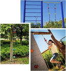 6.56ft Climbing Rope Swing with Treads Climbing Rope Plate Swing Hanging Swing Ninja Rope Accessories by TinyTreasures Baby Boutique