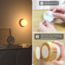 Kintion Night Light, Dimmable 8 Color Portable LED Night Light, 1800mAh Rechargeable Nursery Light Lamp, Soft Eye Caring Warm White, White, Red, Blue, Green Color Lighting for Sleep Aid (Brown, 1pcs) by TinyTreasures Baby Boutique