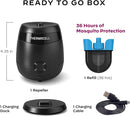 Thermacell E-Series Rechargeable Mosquito Repeller with 20’ Mosquito Protection Zone; Bug Spray Alternative; Scent Free by TinyTreasures Baby Boutique