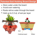 DUNCHATY Stackable Planters 5 Tier Vertical Garden Planting Tower Planters Strawberry, Herb, Flower, and Vegetable Planter Indoor Outdoor Gardening Pots with Removable Wheels and Tools by GreenHaven Gardens