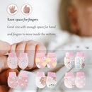 Baby Mittens No Scratch Mittens Infant Soft Gloves Mittens for 0-6 Months Boys Girls by TinyTreasures Baby Boutique