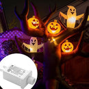 Replacement Yard Inflatable Adapter Power Supply Adaptor - 12V 1.0A 1Pcs - Inflatable Plug Replacement Class 2 Power Supply - White - for Christmas Tree Light/Thanksgiving Yard Blow Up Decorations by GreenHaven Gardens