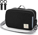 Accmor Stroller Organizer, Universal Stroller Organizer with Insulated Cup Holder Pocket, Dual Purpose Large Capacity Stroller Bag Caddy, Stroller Accessories Fits for Uppababy, Doona, Nuna Strollers by TinyTreasures Baby Boutique
