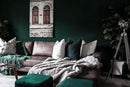 Dimoon 394''x17.7'' Dark Green Peel and Stick Wallpaper Contact Paper Modern Self Adhesive Wall Paper Removable Renter Friendly Textured Solid Color Cabinet Vinyl Roll (394''x17.7'',Emerald Dark) by GreenHaven Gardens
