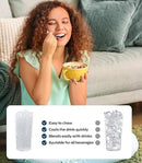 Silonn Nugget Ice Maker Countertop, Portable Pellet Ice Machine with Self-Cleaning Function, Sonic Ice Maker Produces 33lbs of Chewable Ice in 24 Hours, Ideal for Home Kitchen and Office, Black by CozyNest Decor