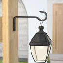 5.7 Inch 2 Pack Heavy Duty Outdoor Plant Hangers for Hanging Baskets, Iron Hanging Plant Brackets for Hanging Plants Outside, Metal Plant Hooks Plant Wall Hooks for Hanging Lantern, Bird Feeder by GreenHaven Gardens