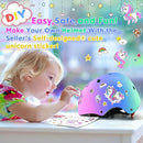 Color Gradient Adjustable Kids Bike Helmet Toddler Skateboard Helmets Boys Girls Child Ventilation Helmet for Multi-Sports Skating Cycling Scooter Balance by TinyTreasures Baby Boutique