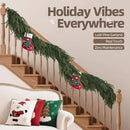 6FT Artificial Norfolk Pine Garland – Real Touch Greenery Garland, Dense Green Plants for Indoor Outdoor Christmas, Holiday, and Home Decoration (1, 6FT-) by CozyNest Decor