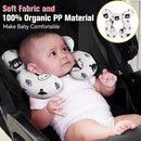 KAKIBLIN Baby Travel Pillow, Pillow for Head and Neck, Upgraded Baby Neck Support Pillow for Car Seat,Pushchair,Travel (Bear) by TinyTreasures Baby Boutique