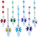 Crystalsuncatcher Crystal Glass Guardian Angel Rainbow Maker Collection Suncather,Set of 7 by GreenHaven Gardens