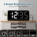 Netzu Digital Alarm Clocks for Bedrooms, Loud Alarm Clock with Dual Alarms, Bold Digits, 5 Dimmers, 4 Volumes, Snooze, Bedside Clock for Deep Sleepers Kids Teens Seniors, Plug in Clock, Easy to Set by TinyTreasures Baby Boutique