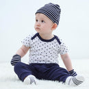 Baby Bodysuit and Pant Set 10-pcs Cotton Soft Newborn Boy Girl Clothes Outfits by TinyTreasures Baby Boutique