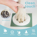 Tubuui Clay Paw Print Kit for Dogs Cats (Makes 2), Pawprint Keepsake Kit,Baby Hand and Footprint Ornament with Clay Imprint,DIY Dog Paw Print,Personalized Gifts for Pet Lovers by TinyTreasures Baby Boutique