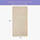 Bigacogo Chunky Knit Throw Blanket for Couch, 40x80 inches, 100% Hand Knitted with Thick Jumbo Chenille Yarn, Cozy Soft Large Rope Knot Cable Crochet Blankets for Sofa Bed Living Room, Beige by CozyNest Decor