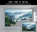 Misty Pine Forest Wallpaper Mountain Peaks Landscape Landscape Wall Mural (Not Peel and Stick) by CozyNest Decor